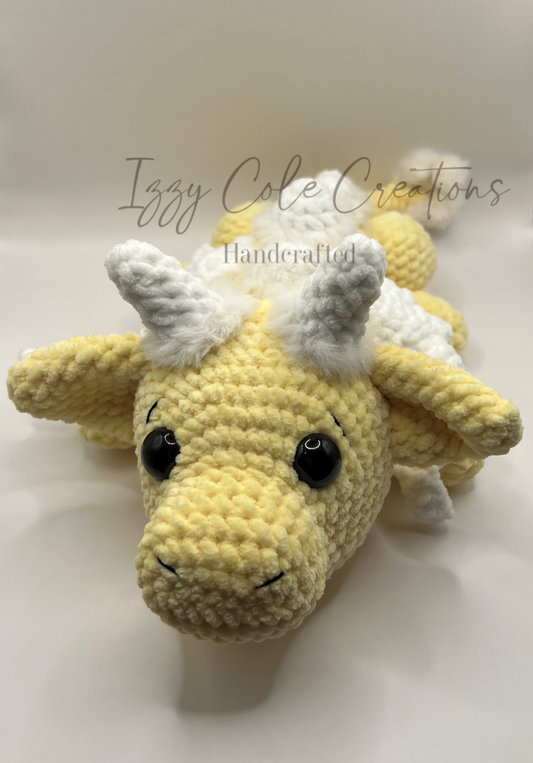 Yellow Laying Down Dragon